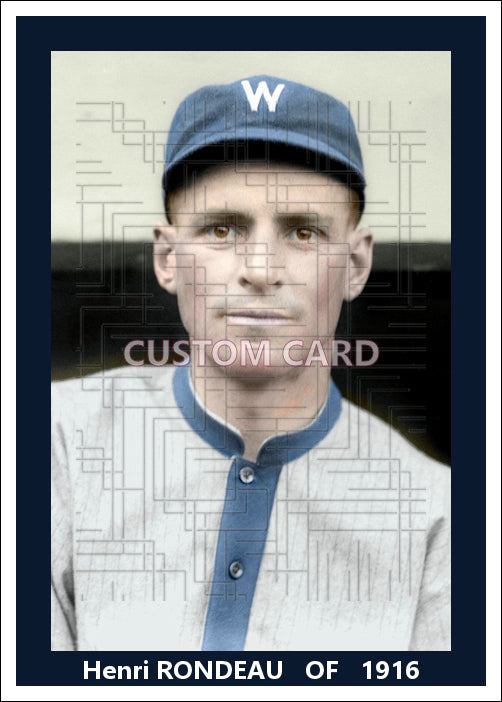 Henri Rondeau - 1916 Washington Senators - choose a size & style