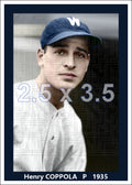 Henry Coppola - 1935 Washington Senators - choose a size & style
