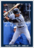 Henry Cotto - 1985-87 New York Yankees - choose a size & style