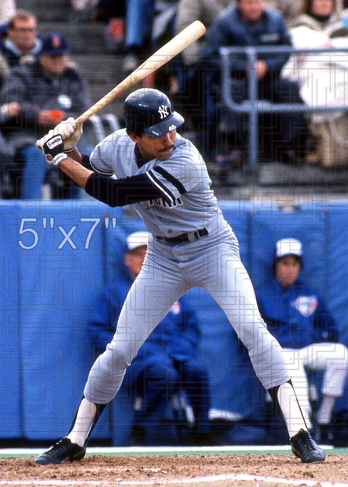 Henry Cotto - 1985-87 New York Yankees - choose a size & style