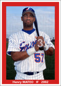 Henry Mateo - 2002 Montreal Expos - choose a size & style