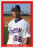 Henry Mateo - 2003 Montreal Expos - choose a size & style