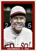 Herb Bradley - 1928 Boston Red Sox - choose a size & style