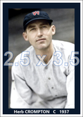 Herb Crompton - 1937 Washington Senators - choose a size & style