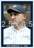 Herb Pennock - 1930 New York Yankees - choose a size & style
