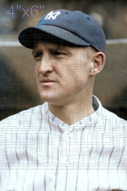 Herb Pennock - 1930 New York Yankees - choose a size & style