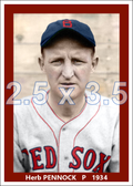 Herb Pennock - 1934 Boston Red Sox - choose a size & style