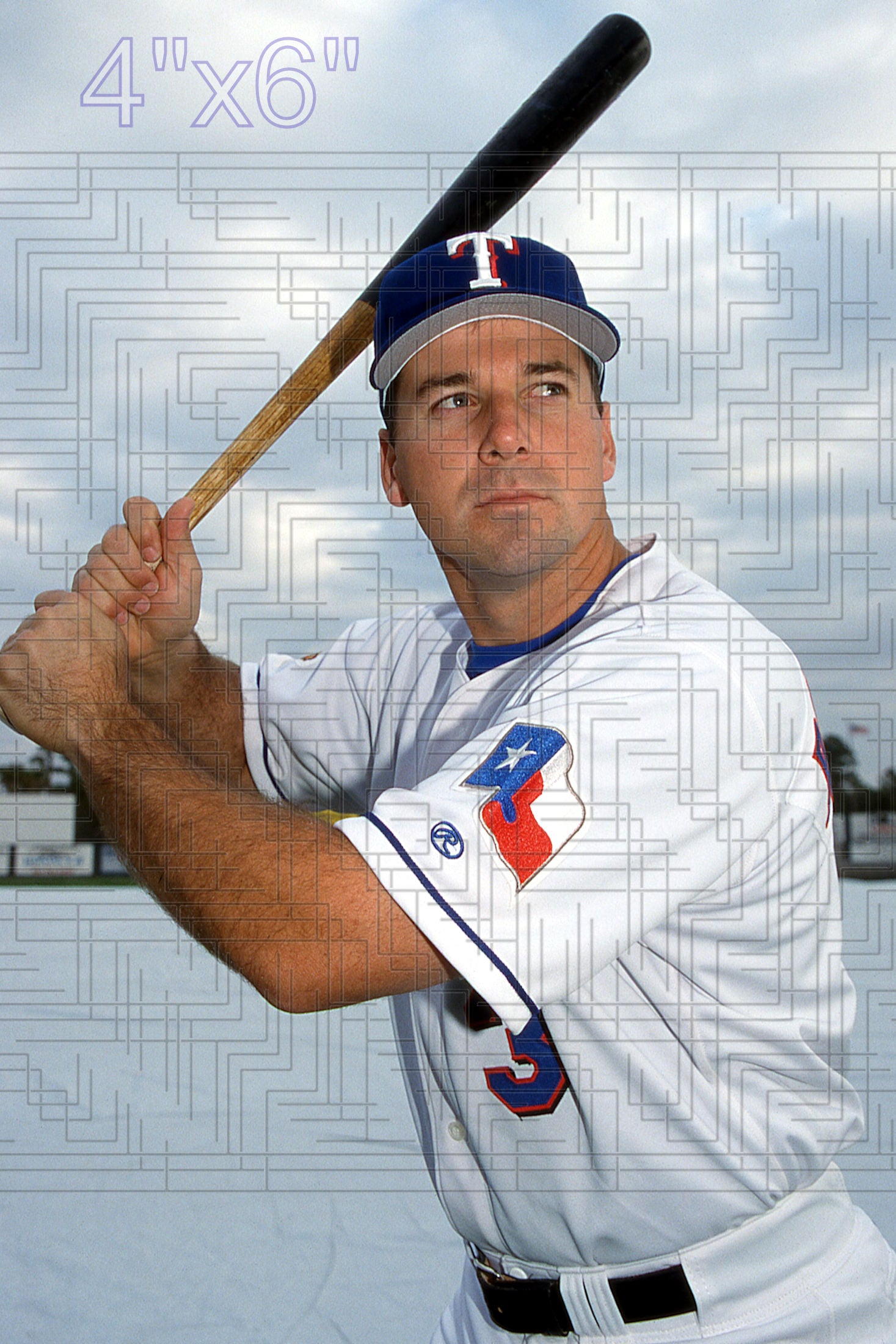 Herbert Perry - 2002 Texas Rangers - choose a size & style