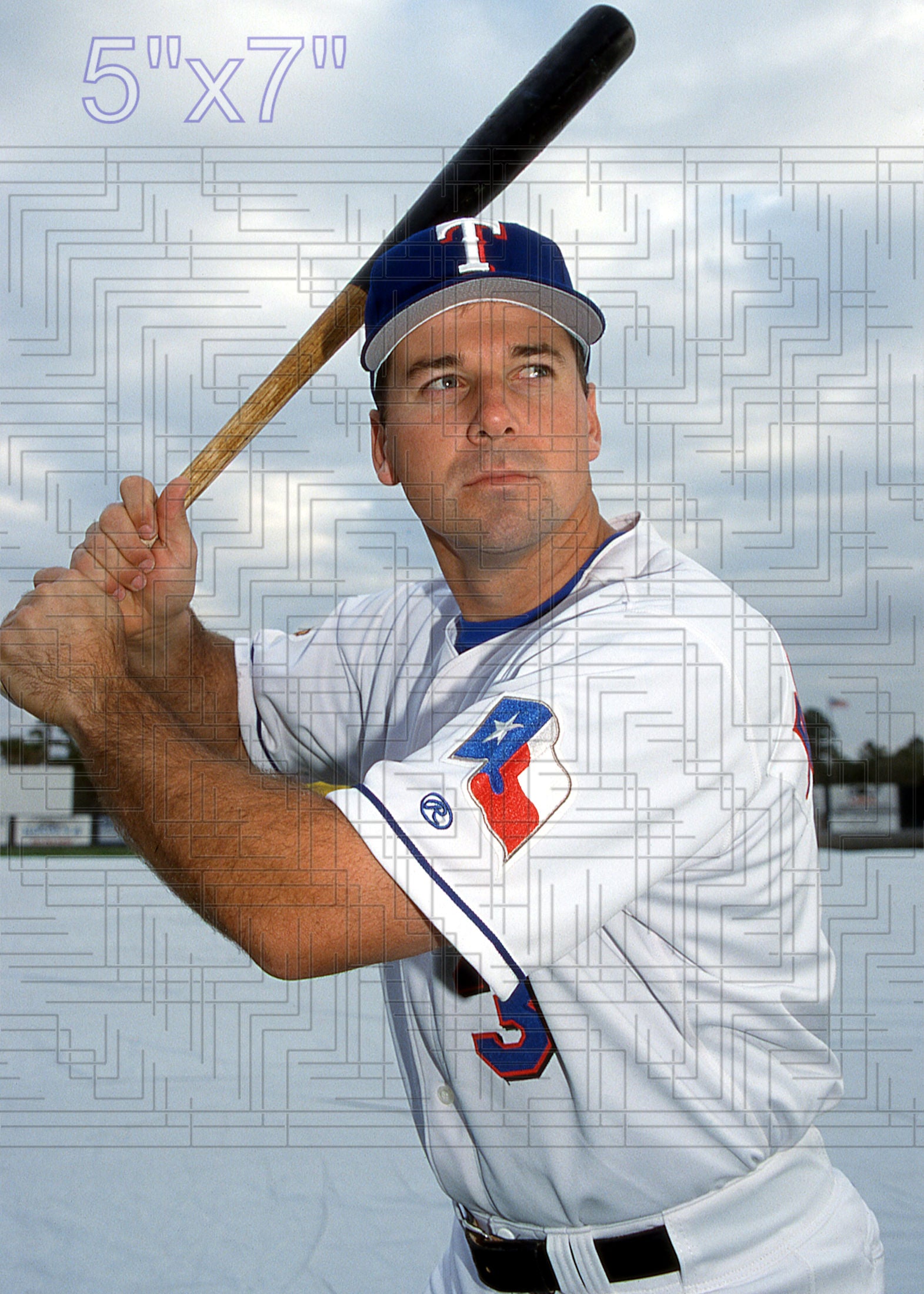 Herbert Perry - 2002 Texas Rangers - choose a size & style