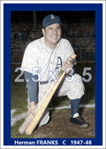 Herman Franks - 1947-48 Philadelphia Athletics - choose a size & style