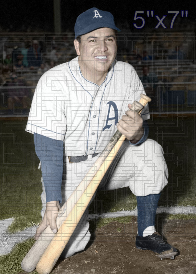 Herman Franks - 1947-48 Philadelphia Athletics - choose a size & style