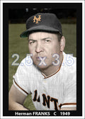 Herman Franks - 1949 New York Giants - choose a size & style