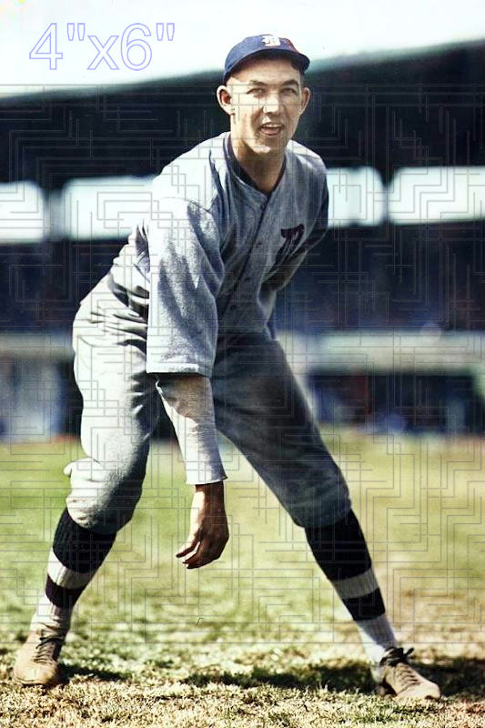Herman Pillette - 1923 Detroit Tigers - choose a size & style