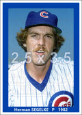 Herman Segelke - 1982 Chicago Cubs - choose a size & style