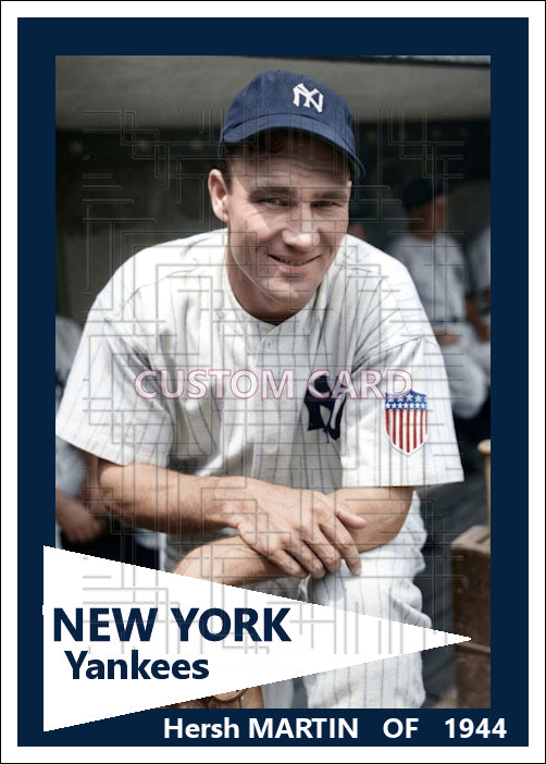Hersh Martin - 1944 New York Yankees - choose a size & style