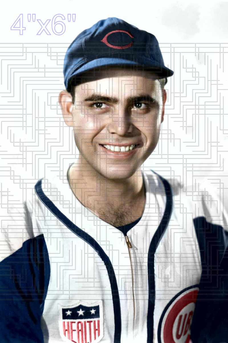 Hi Bithorn - 1942 Chicago Cubs - choose a size & style