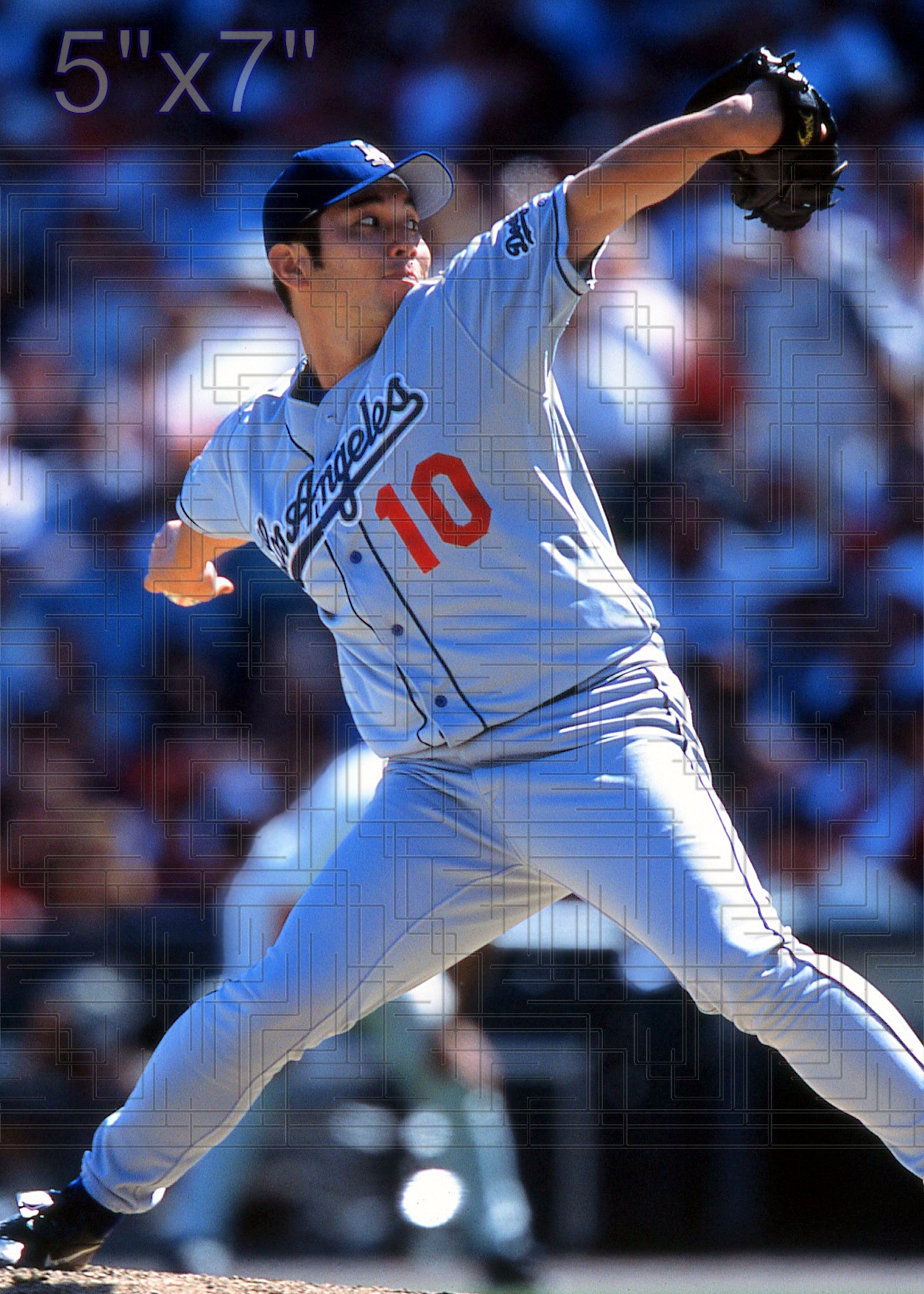 Hideo Nomo - 2002 Los Angeles Dodgers - choose a size & style