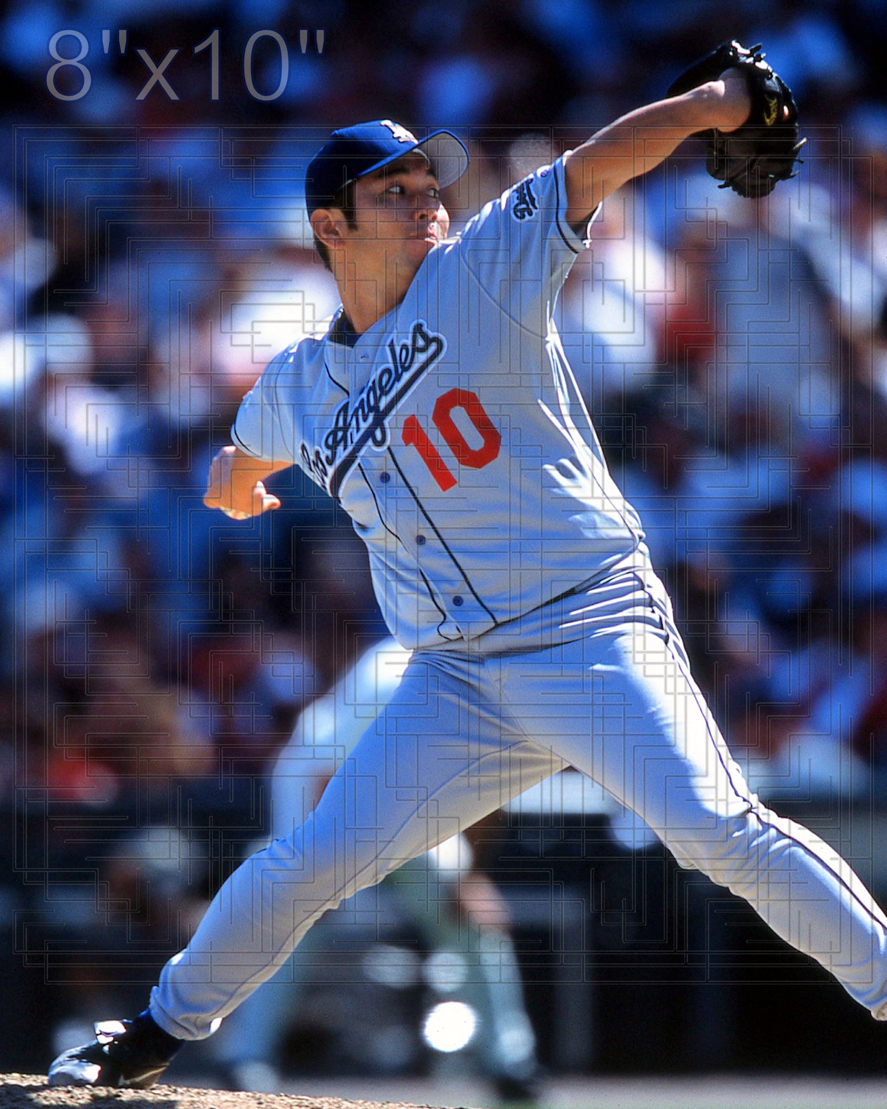 Hideo Nomo - 2002 Los Angeles Dodgers - choose a size & style
