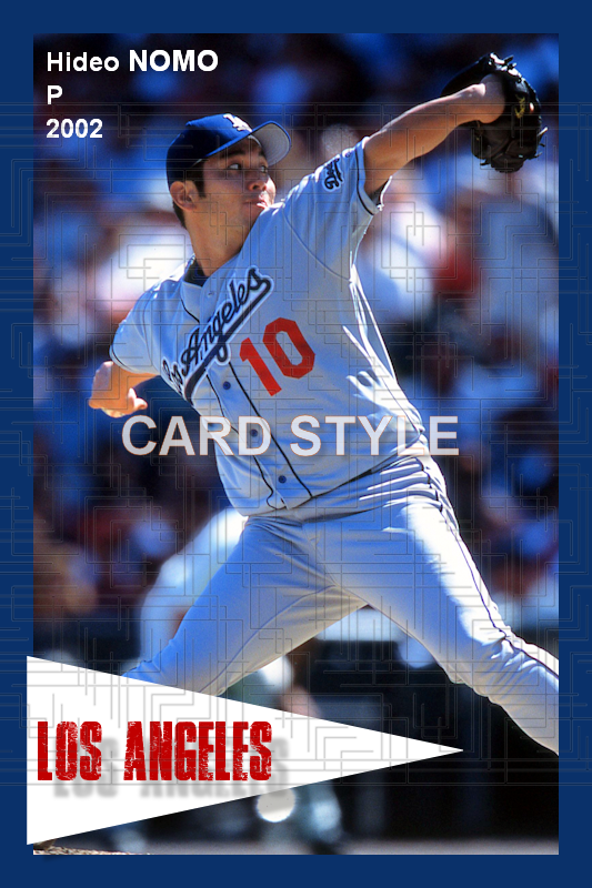 Hideo Nomo - 2002 Los Angeles Dodgers - choose a size & style