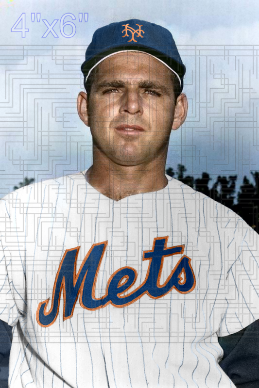 Hobie Landrith - 1962 New York Mets - choose a size & style