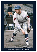 Hod Lisenbee - 1928 Washington Senators - choose a size & style