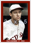 Hod Lisenbee - 1932 Boston Red Sox - choose a size & style