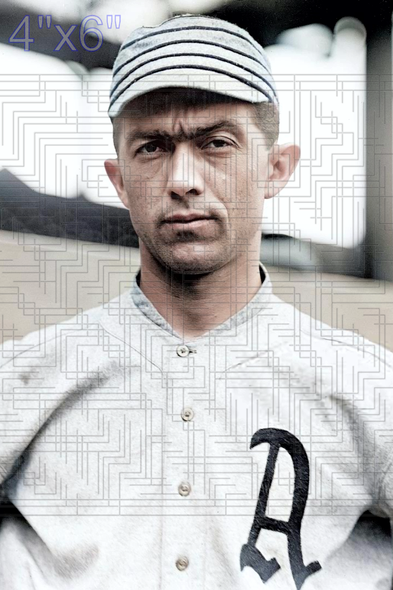 Home Run Baker - 1913 Philadelphia Athletics - choose a size & style