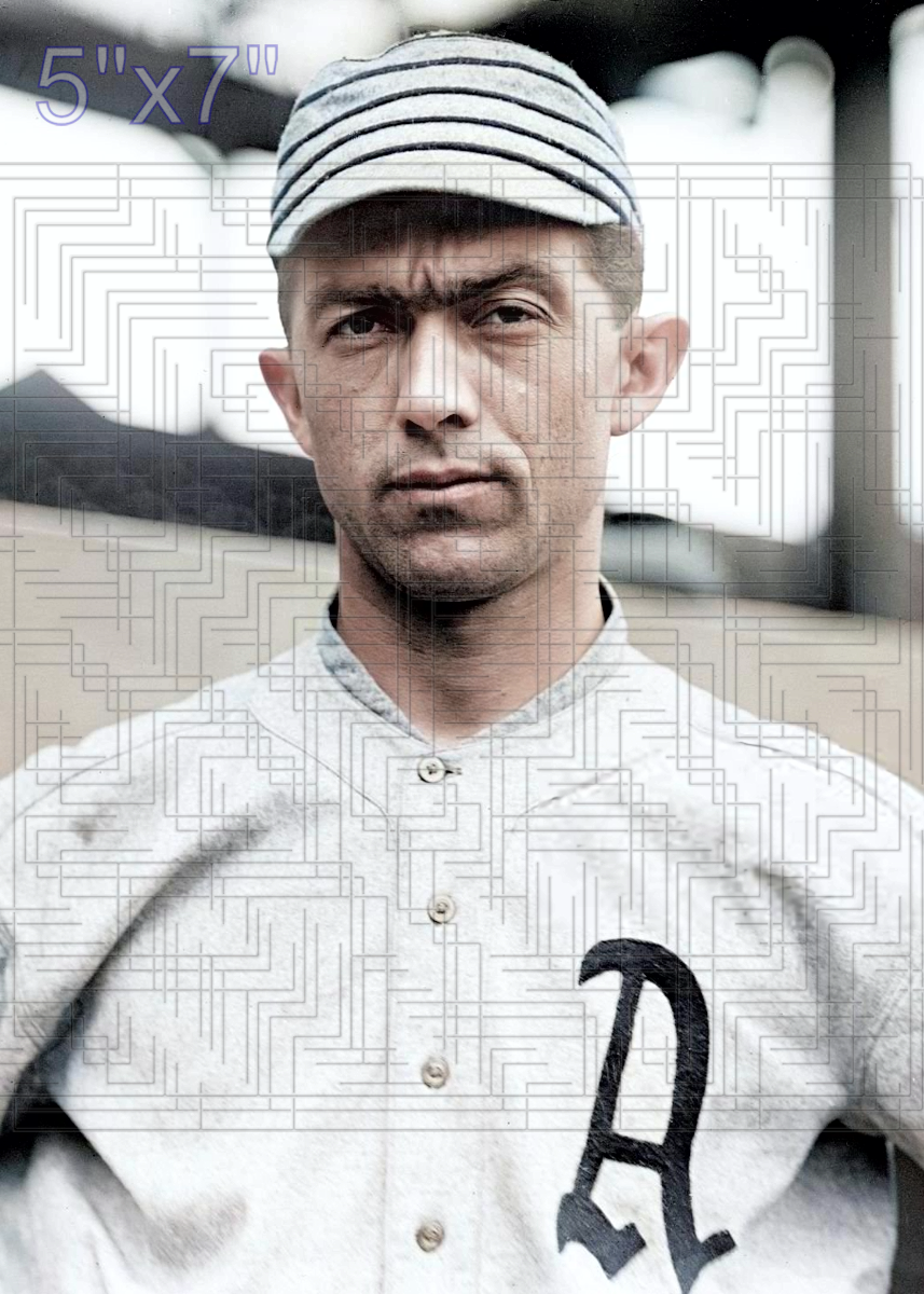 Home Run Baker - 1913 Philadelphia Athletics - choose a size & style