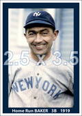 Home Run Baker - 1919 New York Yankees - choose a size & style