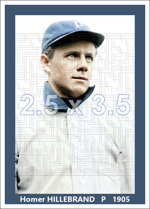Homer Hillebrand - 1905 Pittsburgh Pirates - choose a size & style