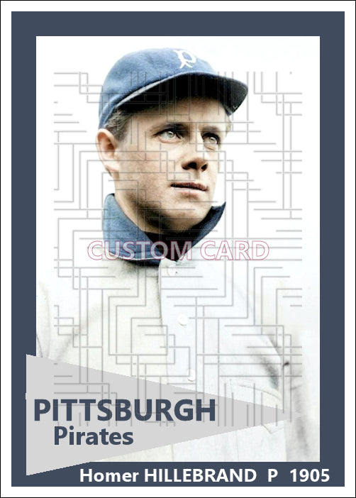 Homer Hillebrand - 1905 Pittsburgh Pirates - choose a size & style