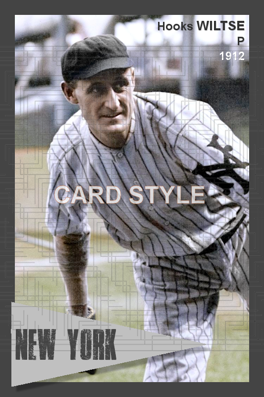Hooks Wiltse - 1912 New York Giants - choose a size & style