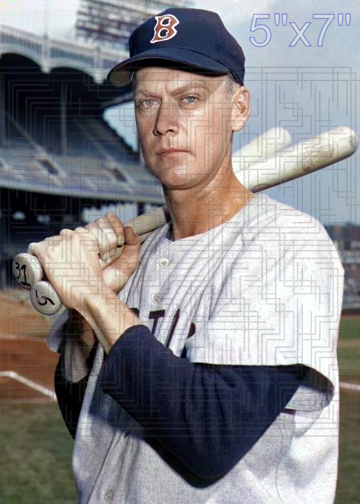 Hoot Evers - 1953 Boston Red Sox - choose a size & style