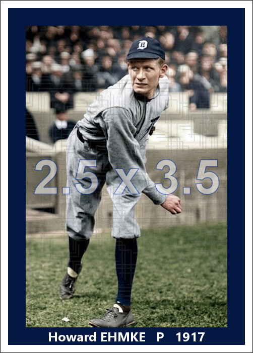 Howard Ehmke - 1917 Detroit Tigers - choose a size & style