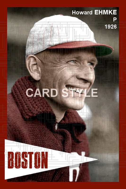 Howard Ehmke - 1926 Boston Red Sox - choose a size & style