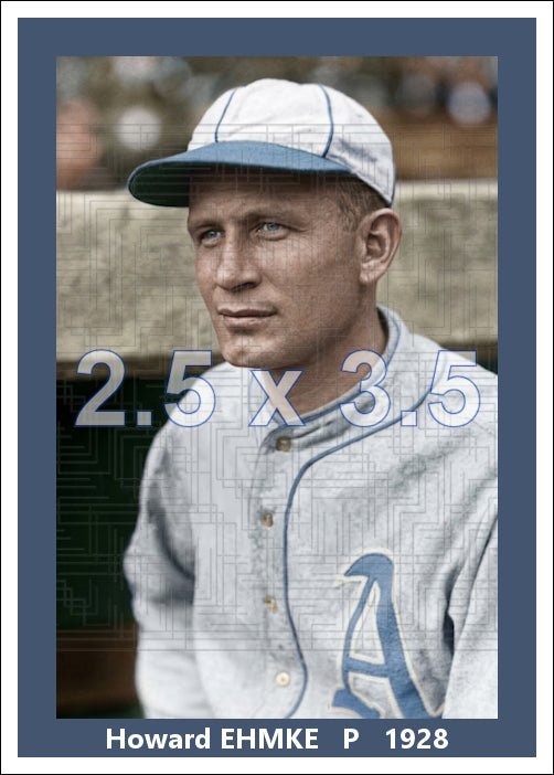 Howard Ehmke - 1928 Philadelphia Athletics - choose a size & style