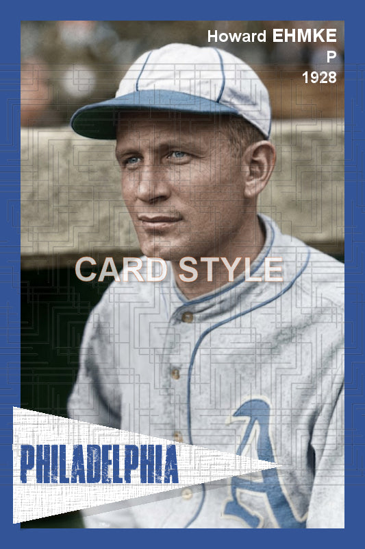 Howard Ehmke - 1928 Philadelphia Athletics - choose a size & style