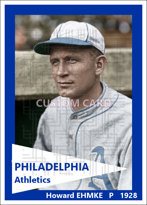 Howard Ehmke - 1928 Philadelphia Athletics - choose a size & style