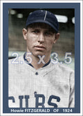 Howie Fitzgerald - 1924 Chicago Cubs - choose a size & style