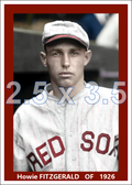 Howie Fitzgerald - 1926 Boston Red Sox - choose a size & style