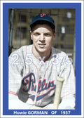 Howie Gorman - 1937 Philadelphia Phillies - choose a size & style