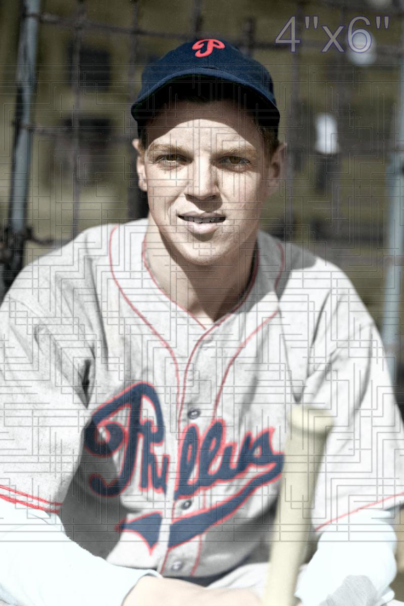 Howie Gorman - 1937 Philadelphia Phillies - choose a size & style