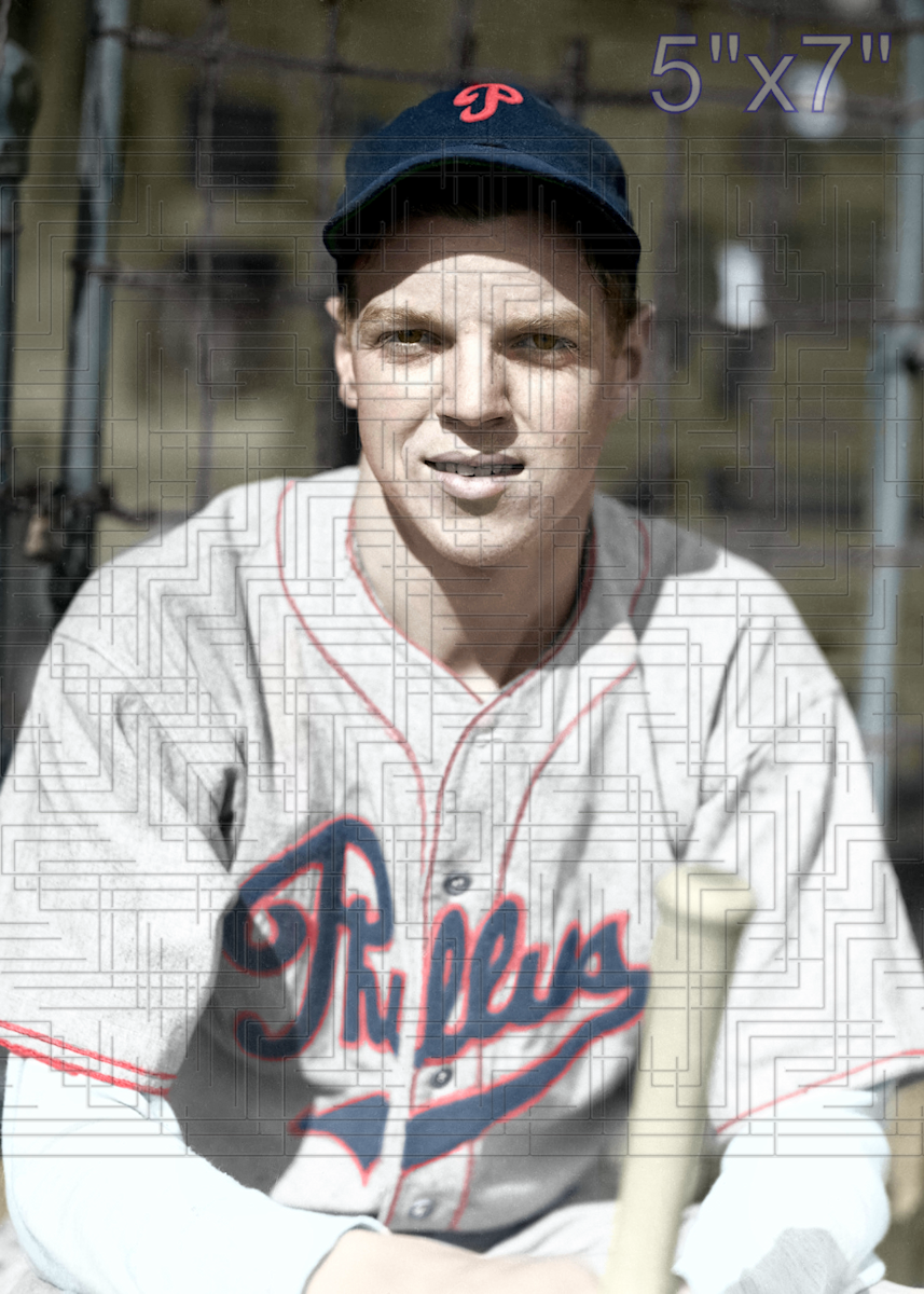 Howie Gorman - 1937 Philadelphia Phillies - choose a size & style