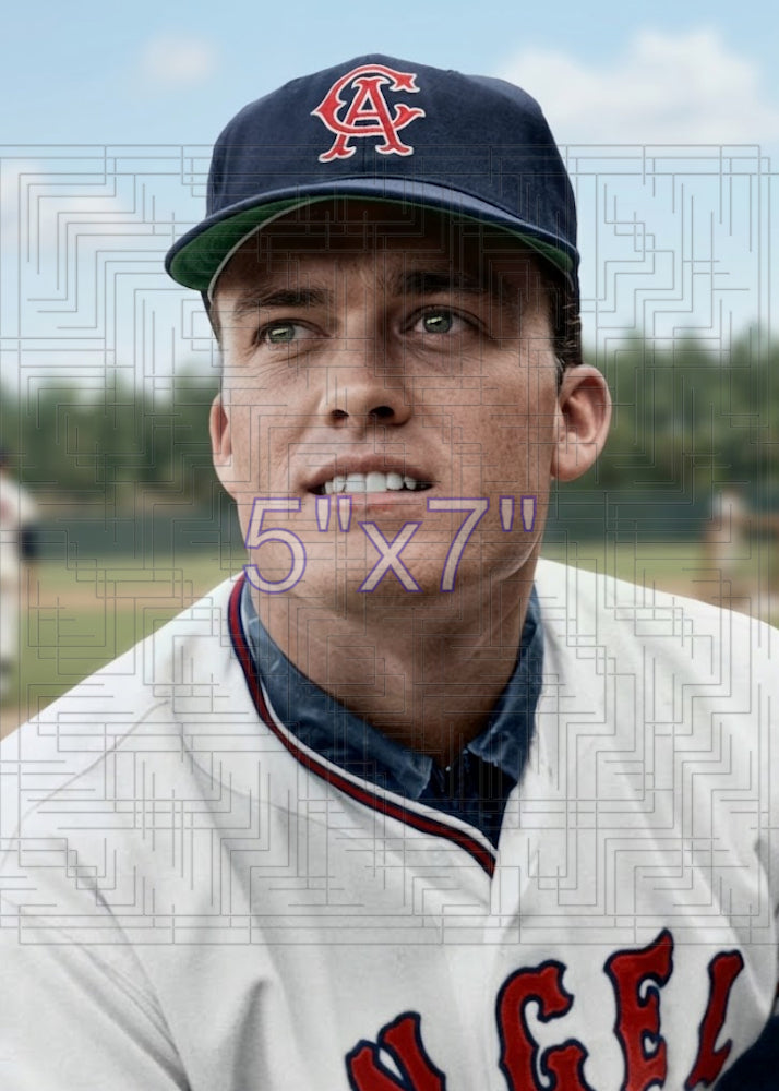 Howie Reed - 1966 California Angels - choose a size & style