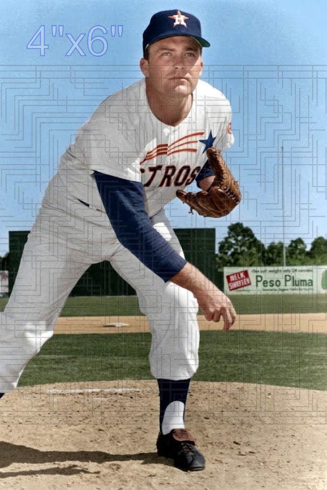 Howie Reed - 1967 Houston Astros - choose a size & style