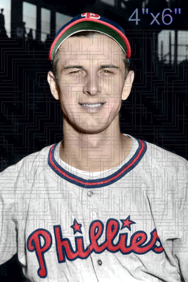 Howie Schultz - 1947-48 Philadelphia Phillies - choose a size & style