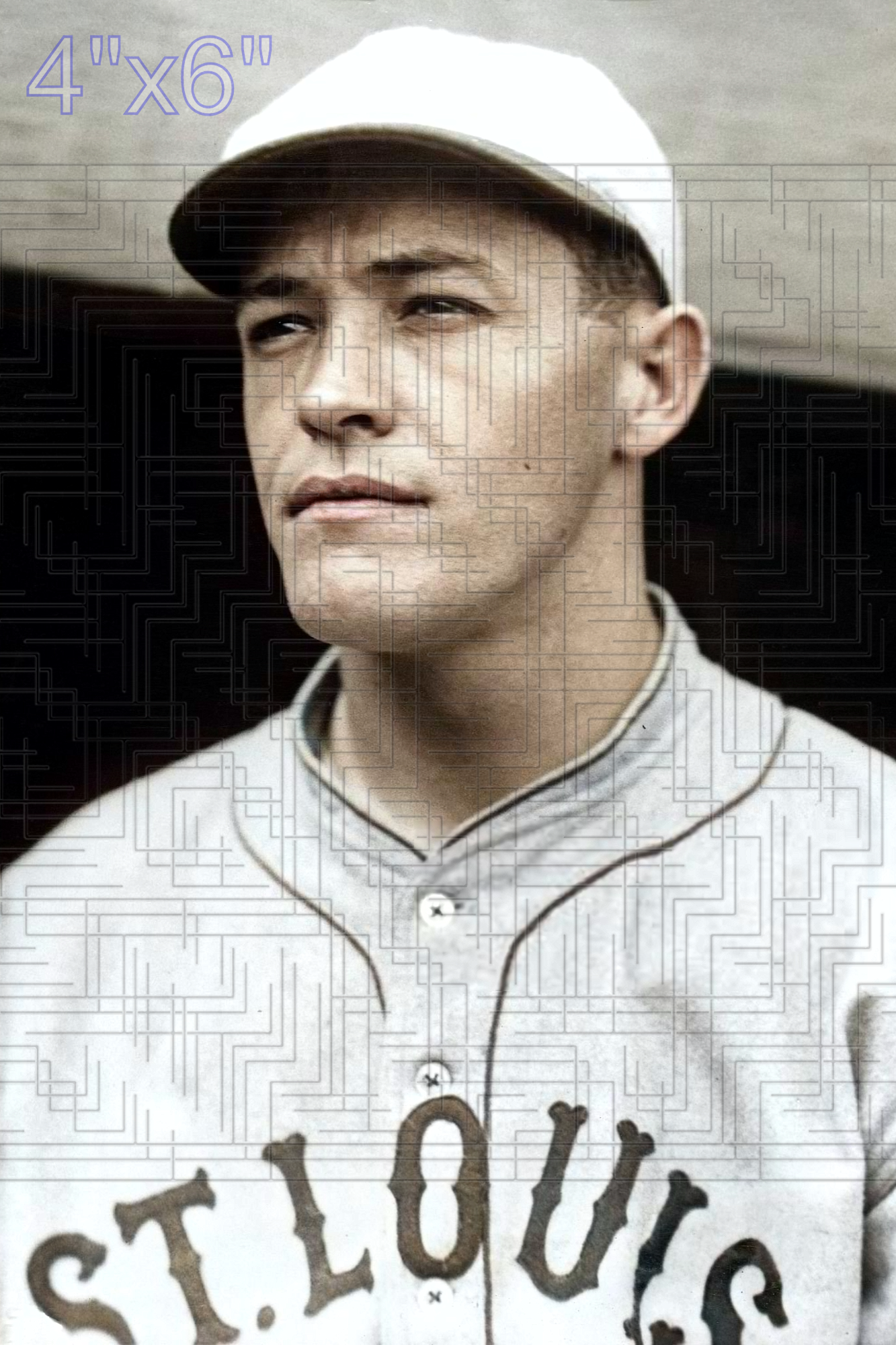 Hub Pruett - 1922 St. Louis Browns - choose a size & style