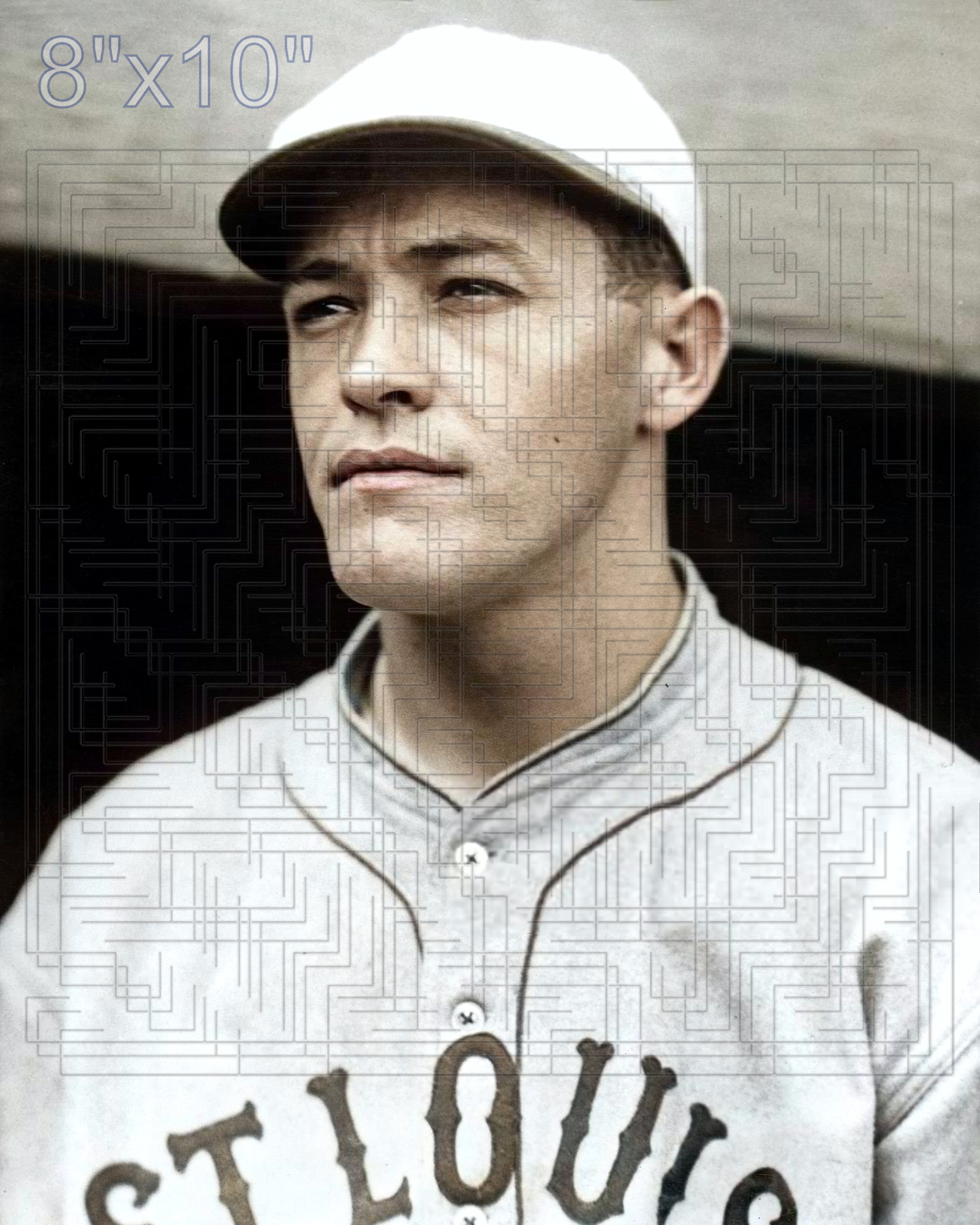 Hub Pruett - 1922 St. Louis Browns - choose a size & style