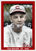 Hub Walker - 1936 Cincinnati Reds - choose a size & style