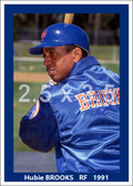 Hubie Brooks - 1991 New York Mets - choose a size & style